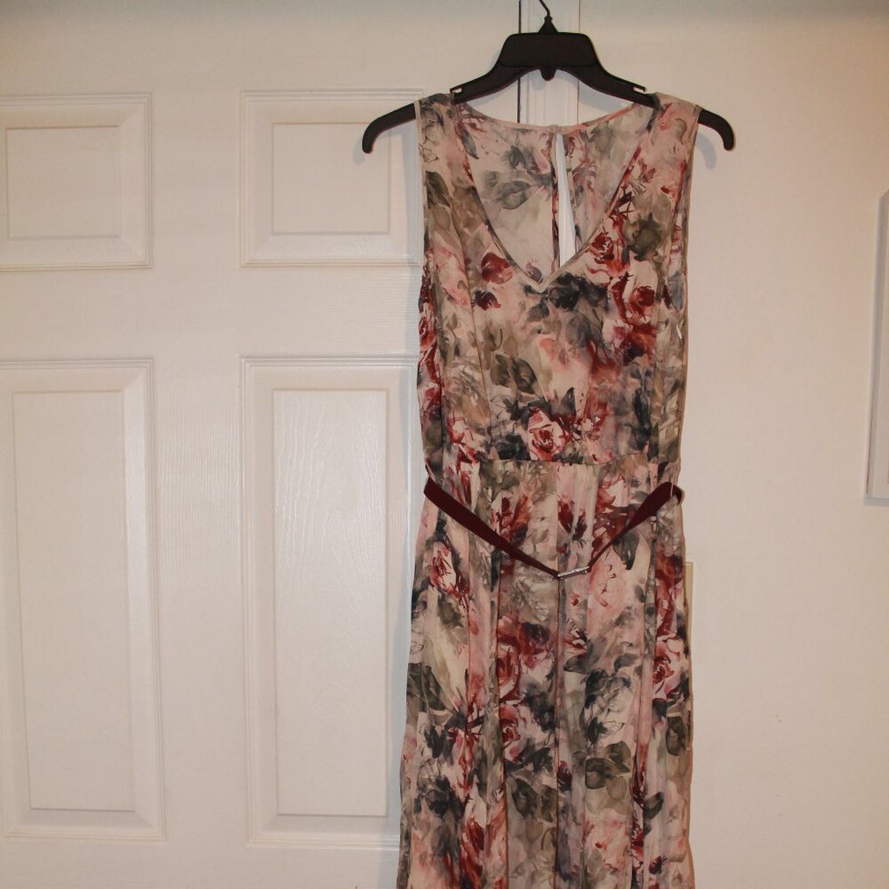 Haute Hippie Floral Print Maxi Dress